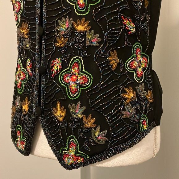 Other Destination vintage beaded vest size M - Picture 6 of 6